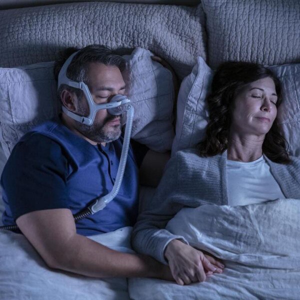 Male Asleep Using N20 Memory Foam